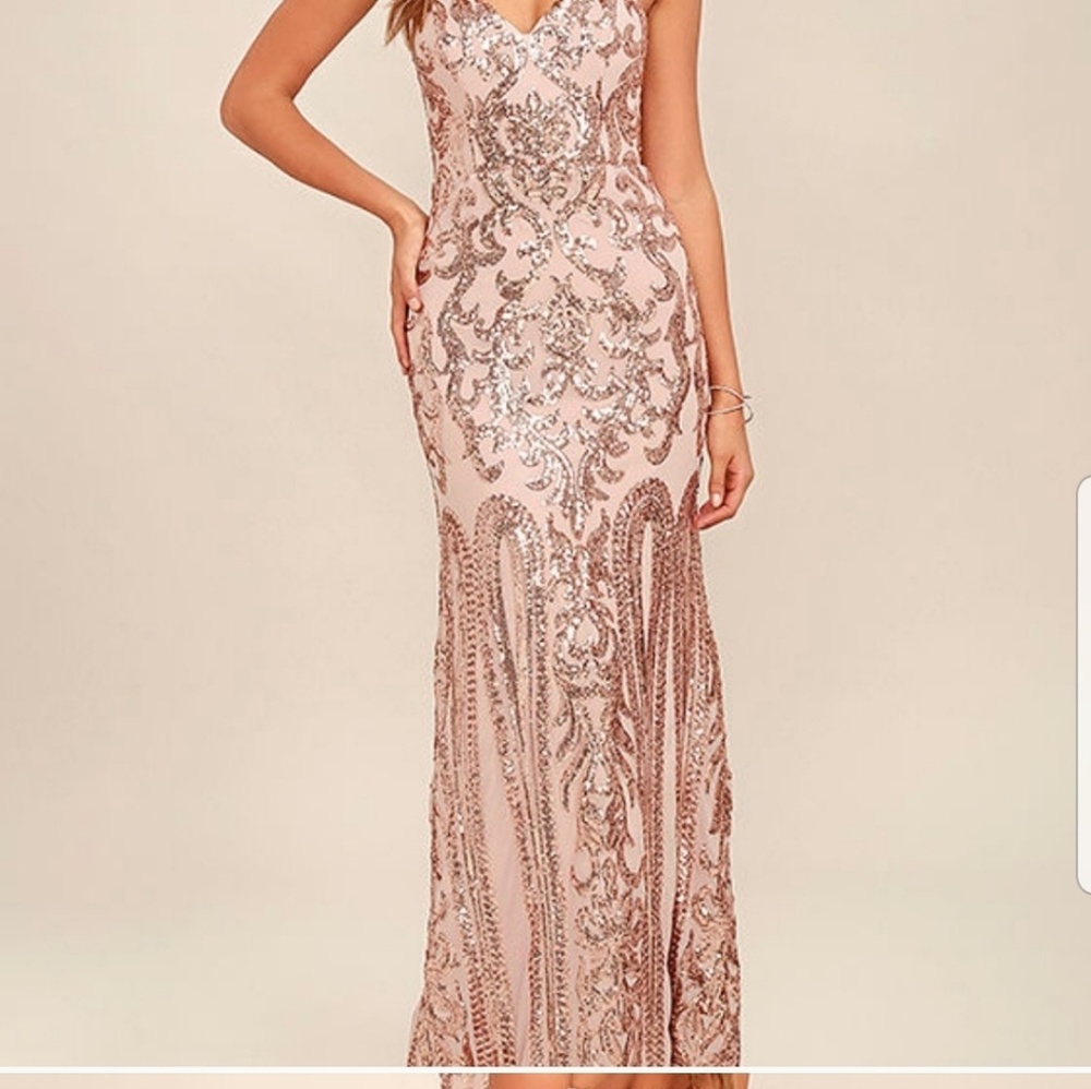 Lulu Bariano Rebecca Rose Gold Medium